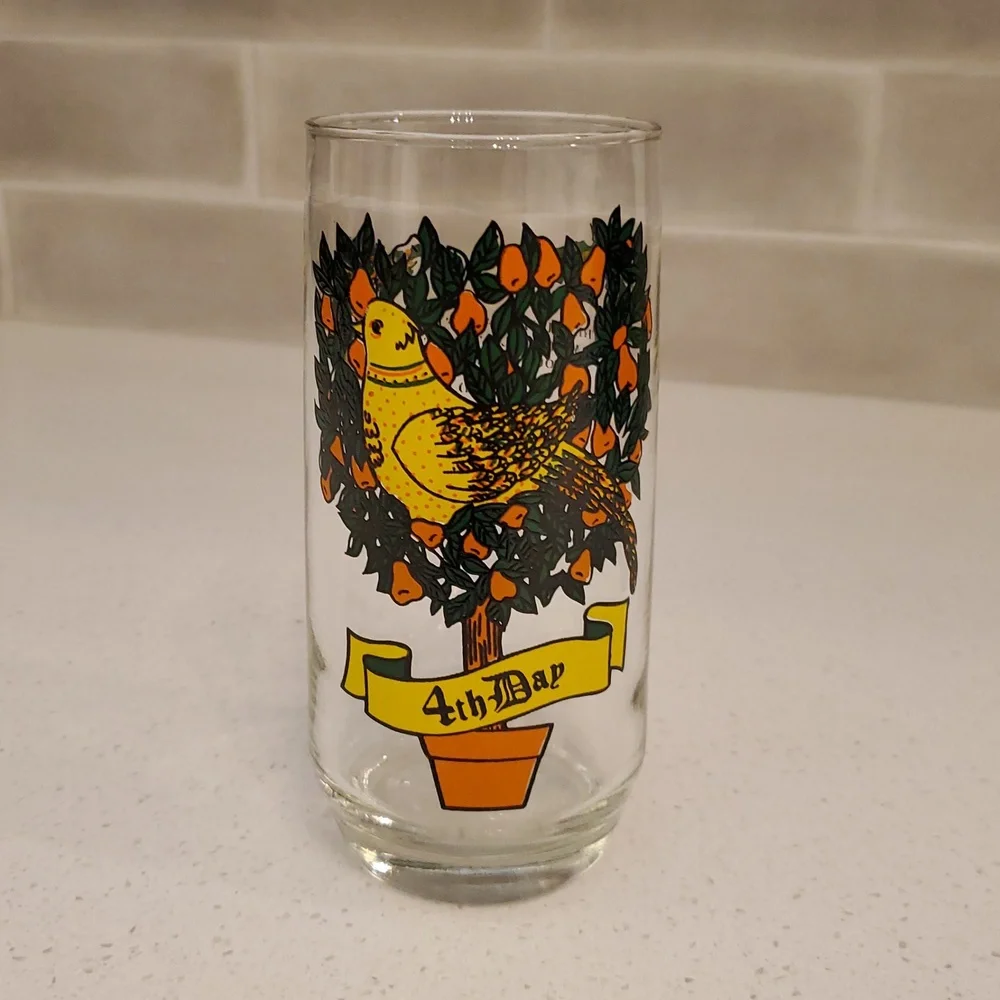 Vintage 12 Days of Christmas 4th Day Four Calling Birds